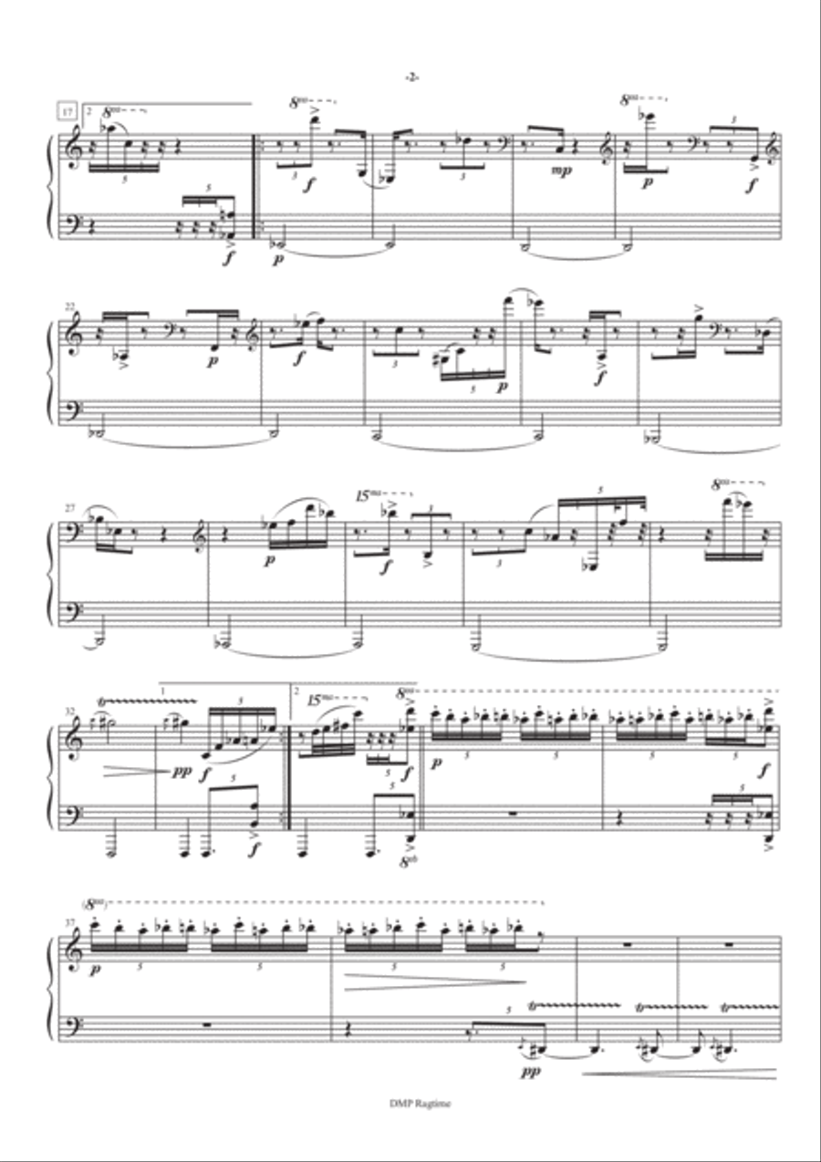 Ragtime Small Ensemble scores gallery preview page 3