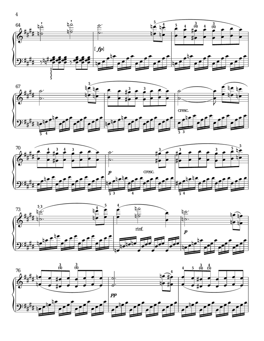 Piano Sonata No. 9, Op. 14, No. 1 Piano Solo scores gallery preview page 4