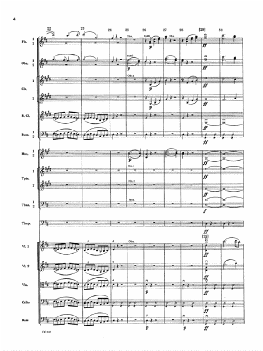 The Marriage of Figaro -- Overture: Score Full Orchestra scores gallery preview page 6