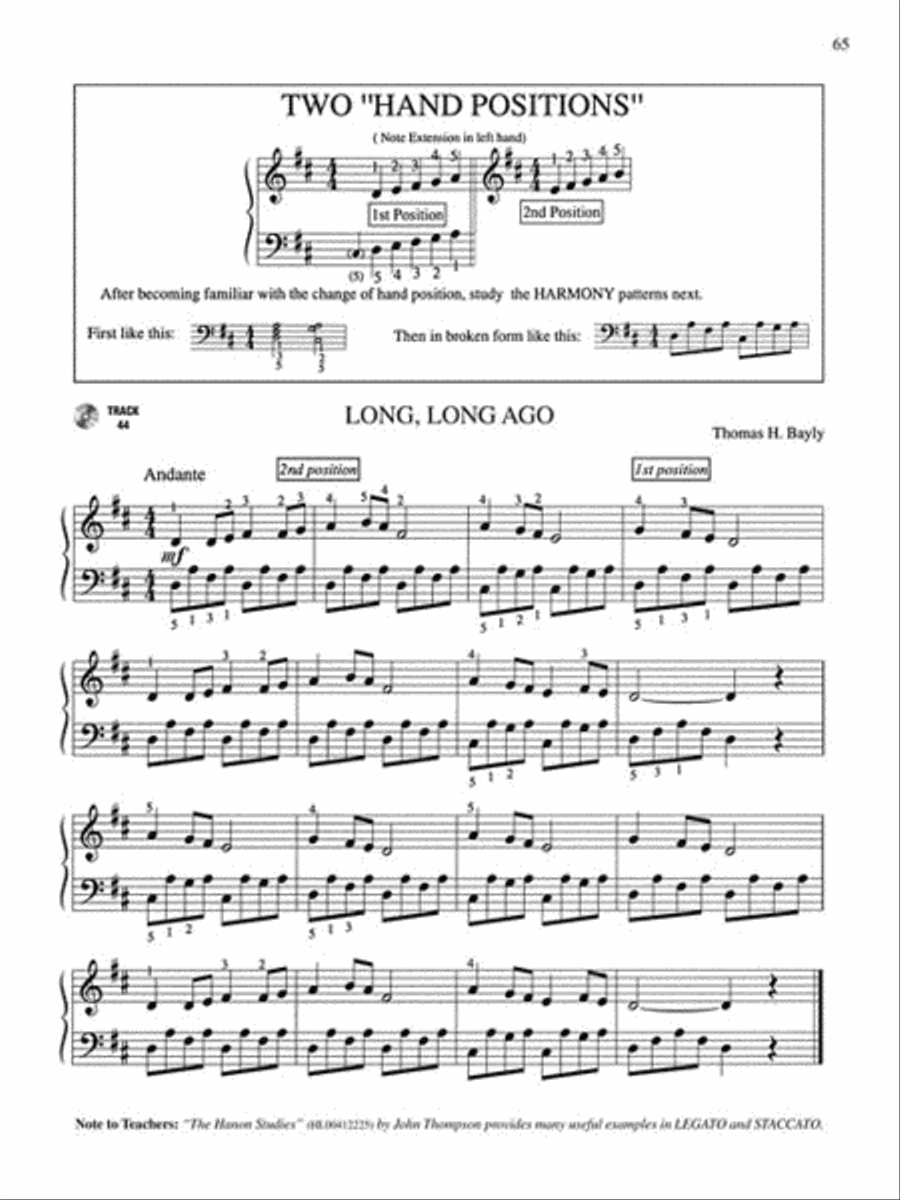 John Thompson's Modern Course for the Piano – First Grade (Book Only) Piano Method scores gallery preview page 7