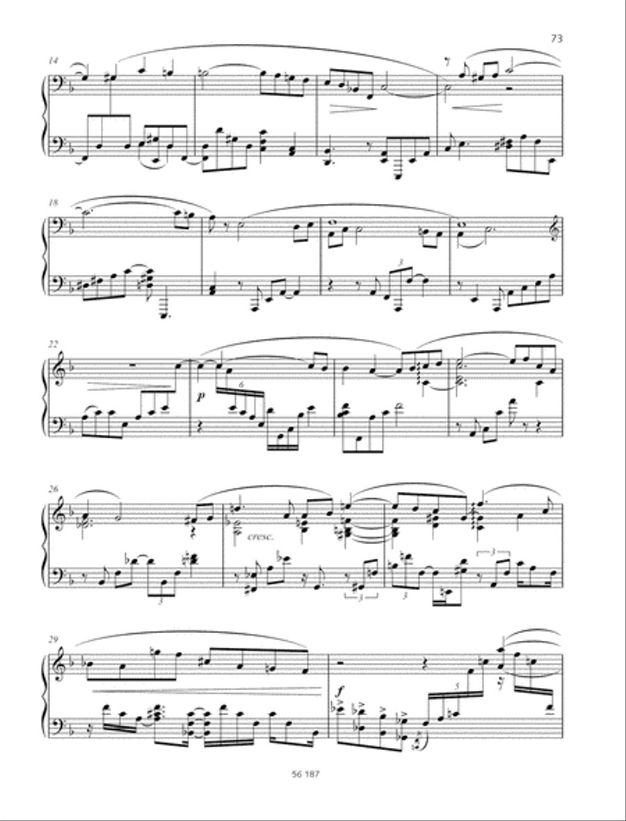 Adagietto Adagietto Piano Solo scores gallery preview page 2