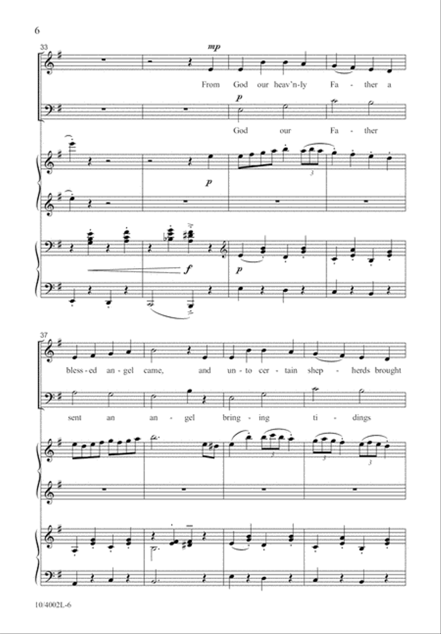 God Rest You Merry, Gentlemen 3-Part scores gallery preview page 7