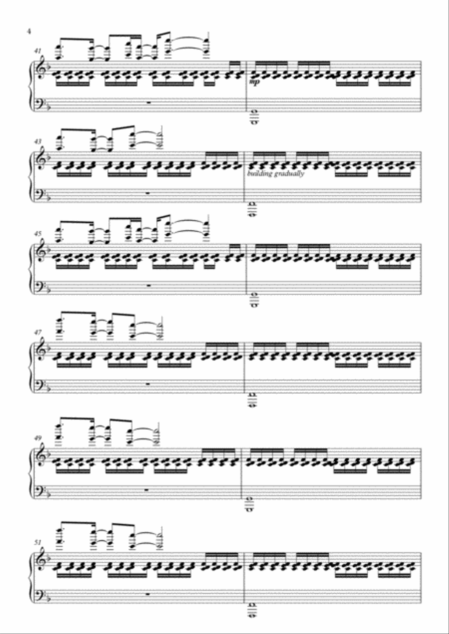 Vicissitude No 2 Piano Solo scores gallery preview page 4