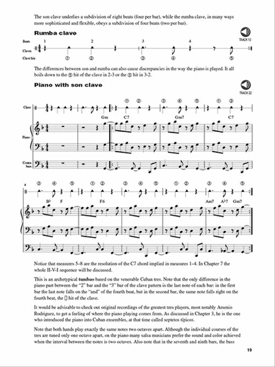 Salsa Piano – The Complete Guide with Online Audio! Piano Method scores gallery preview page 4