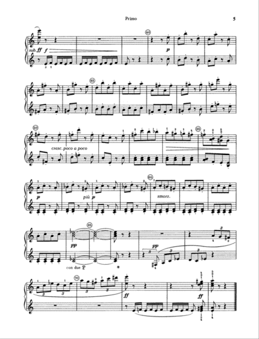 The Whip-top / The Doll The Whip-top / The Doll Piano Duet scores gallery preview page 4