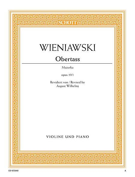 Obertass, Op. 19, No. 1 (1860)