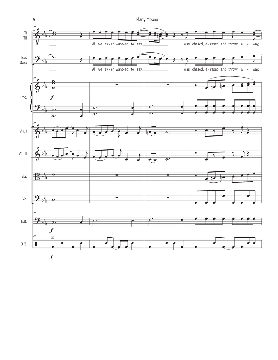 Many Moons Many Moons Large Ensemble scores gallery preview page 6