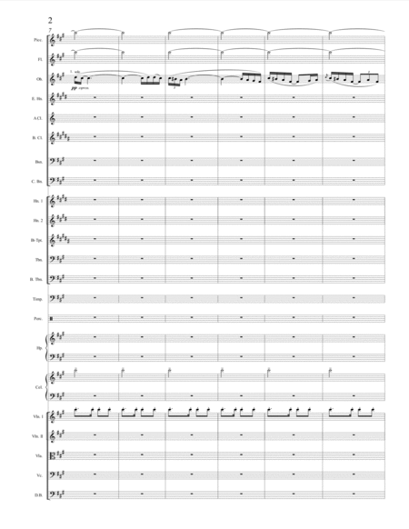 Claude Debussy ‒ Estampes, Orchestra Suite, Orchestrated by Arkady Leytush, No. 2 La soirée dans image number null