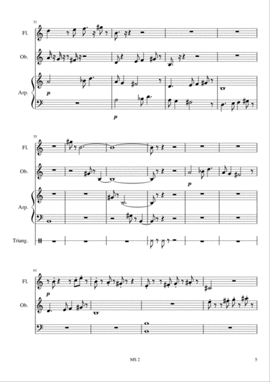 Quartet Small Ensemble scores gallery preview page 6