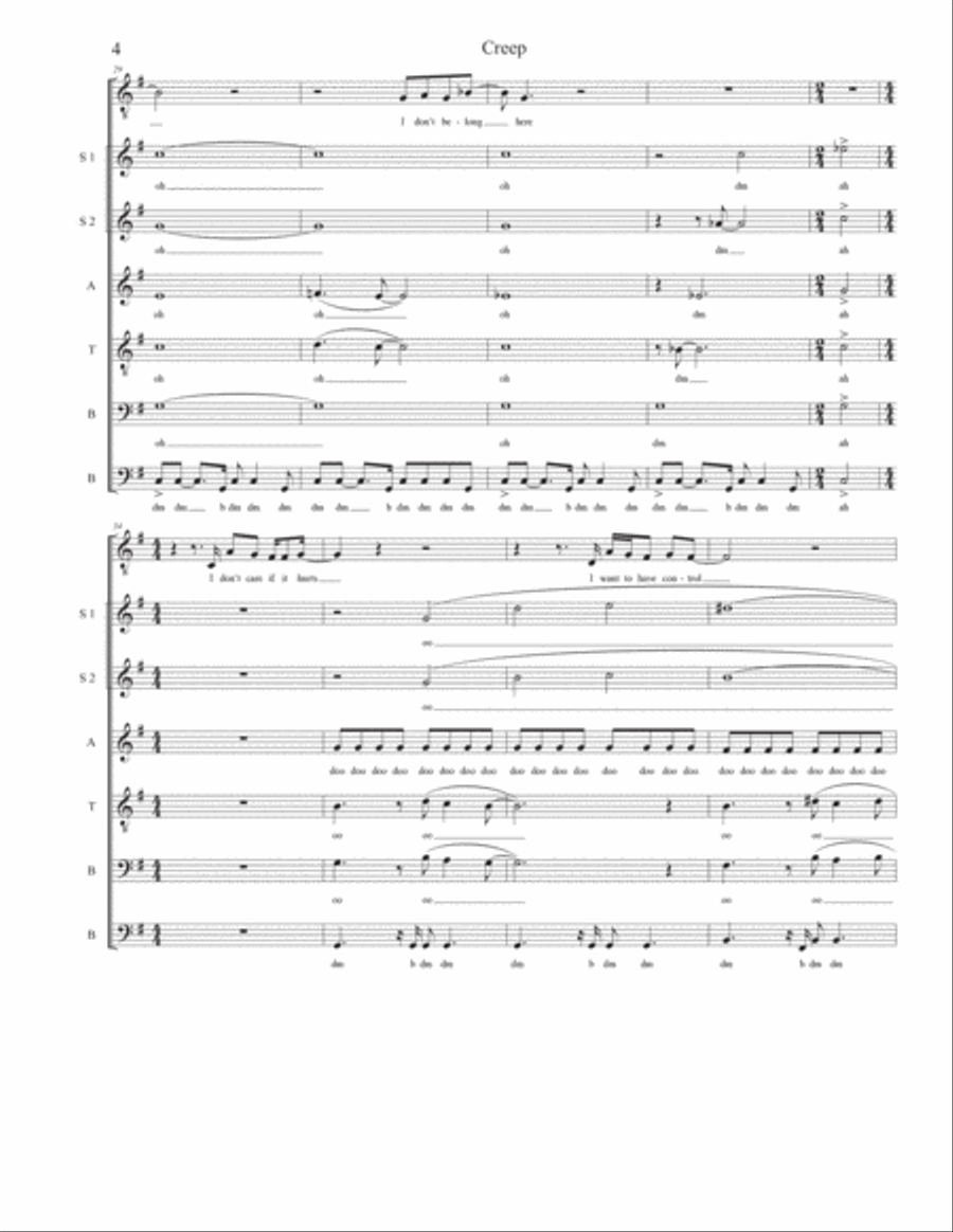 Creep Creep Divisi scores gallery preview page 4