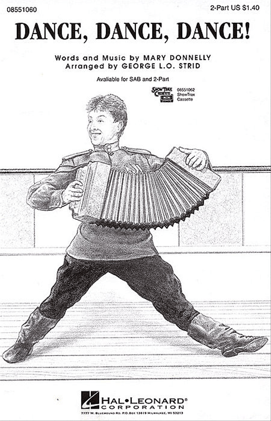 Dance, Dance, Dance! 3-Part scores gallery preview page 1