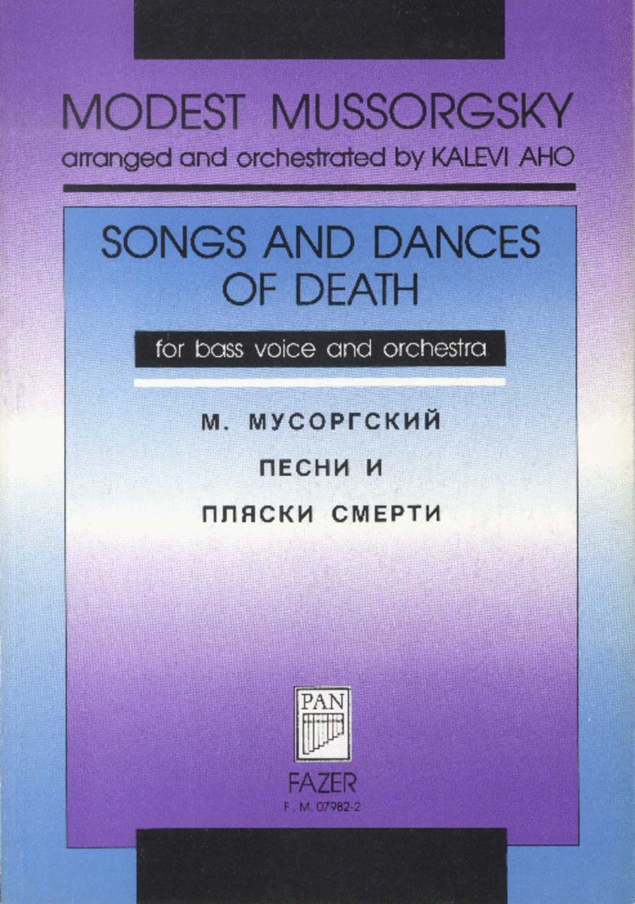 Songs and Dances of Death Orchestra scores gallery preview page 1