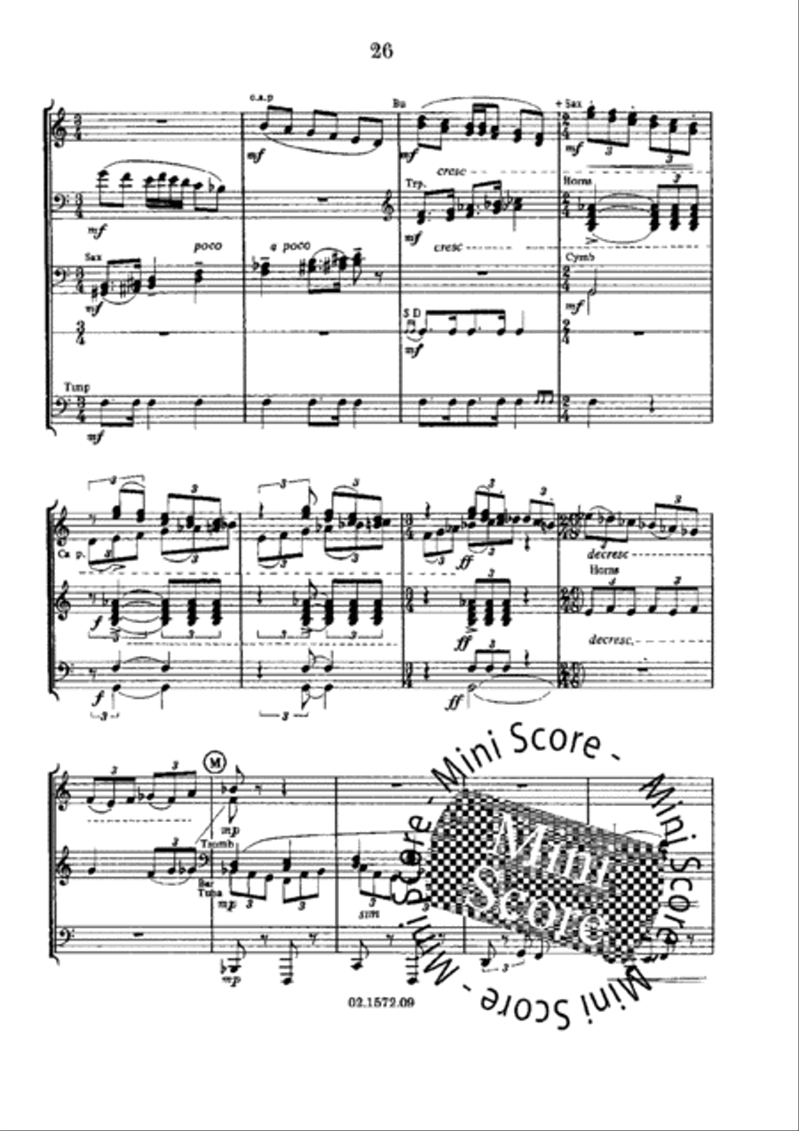 Triptiek voor Fanfare Triptiek voor Fanfare Concert Band scores gallery preview page 29