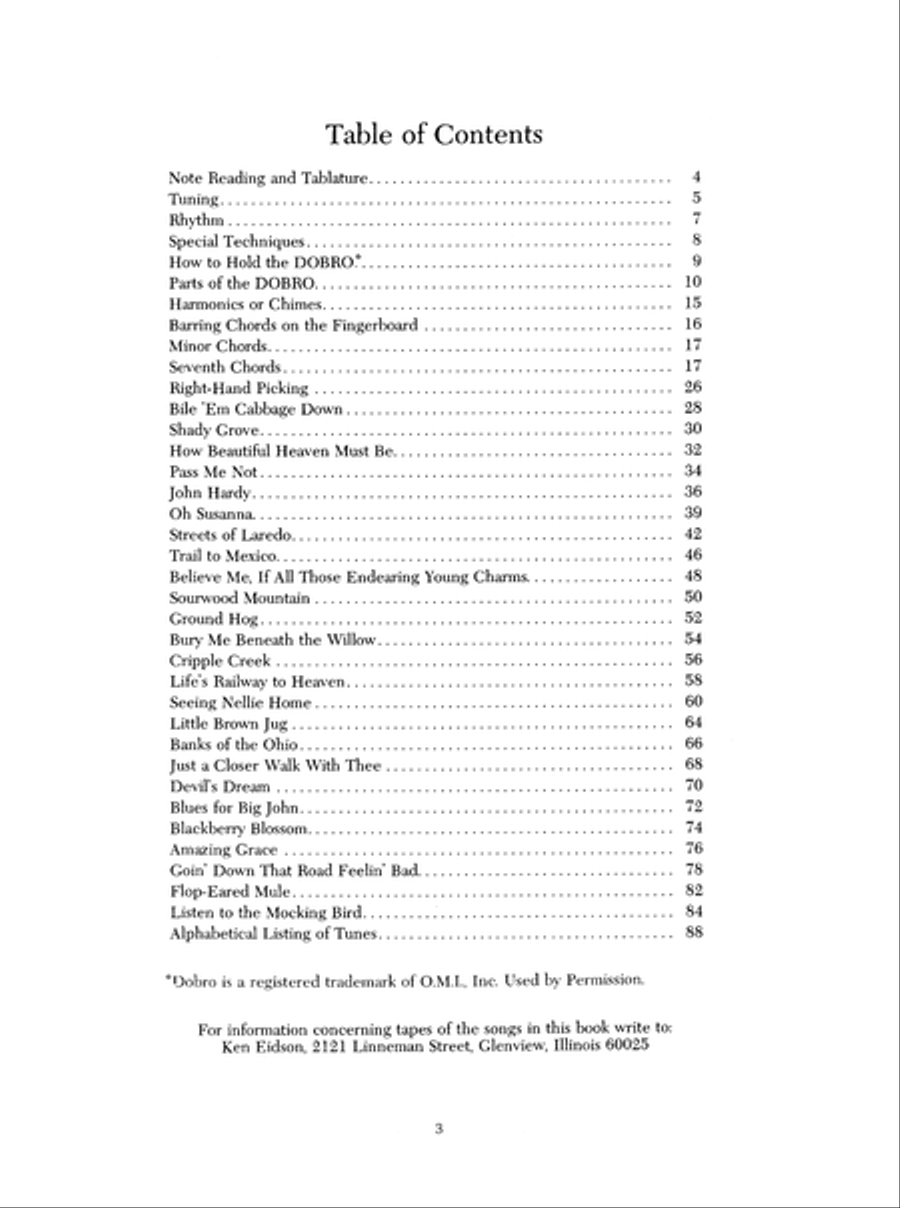 Learn to Play Bluegrass Dobro Guitar Acoustic Guitar scores gallery preview page 9