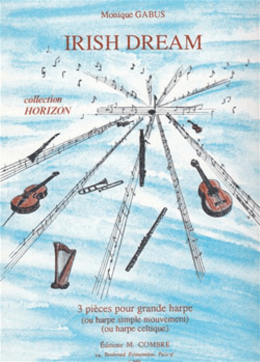 Irish dream Pedal Harp scores gallery preview page 1