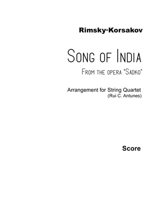 Song of India (from the opera "Sadko")