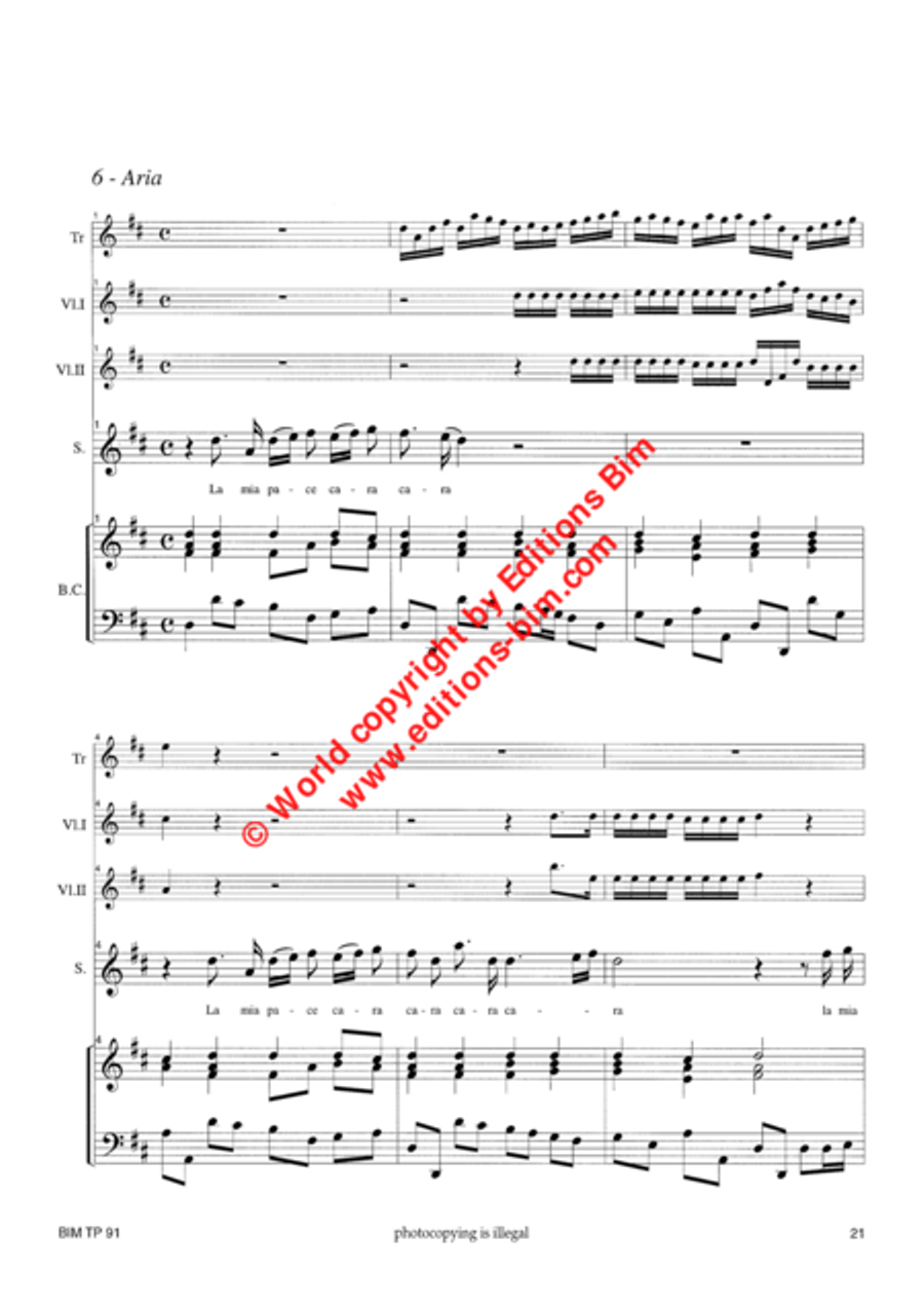Qual mormorio giocondo Qual mormorio giocondo Soprano Voice scores gallery preview page 4