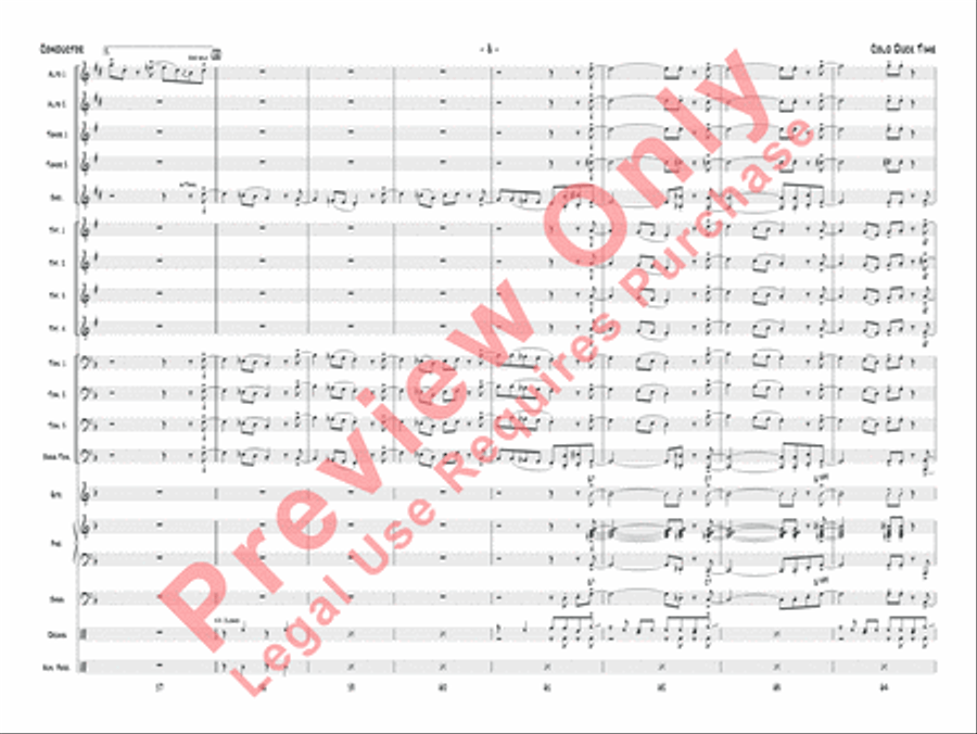 Cold Duck Time Cold Duck Time Jazz Ensemble scores gallery preview page 9