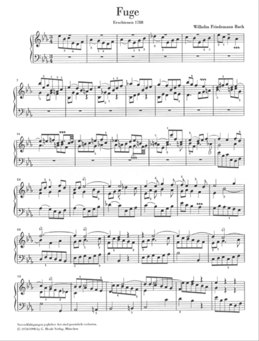 Easy Piano Music of the 18th and 19th Century – Volume I Easy Piano scores gallery preview page 2