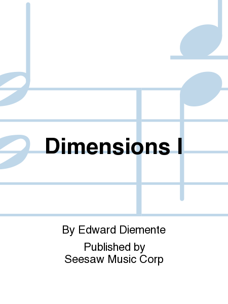 Dimensions I