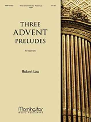 Book cover for Three Advent Preludes