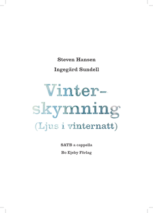 Book cover for Vinterskymning