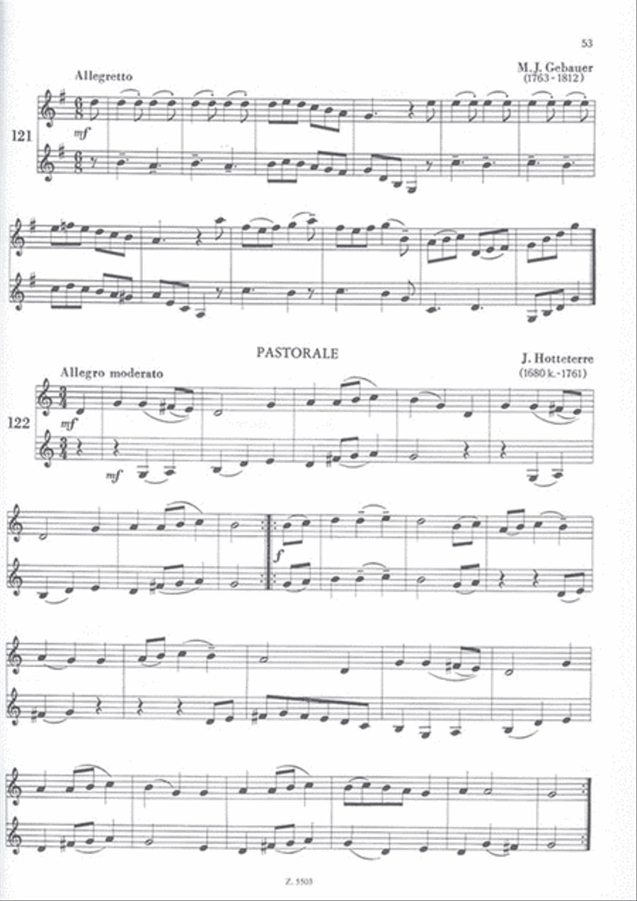 Klarinettenschule I Clarinet scores gallery preview page 4