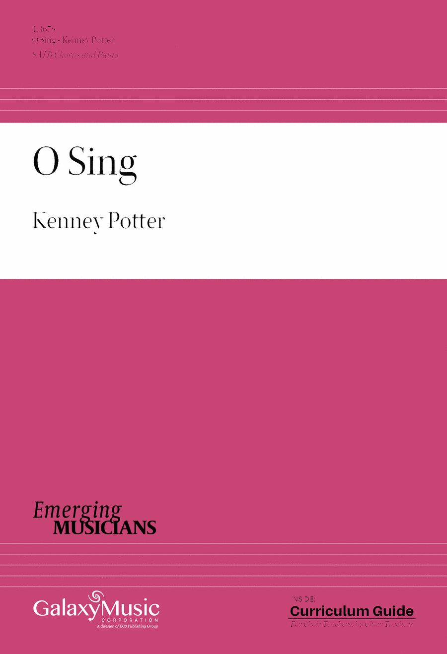 O Sing 4-Part scores gallery preview page 1
