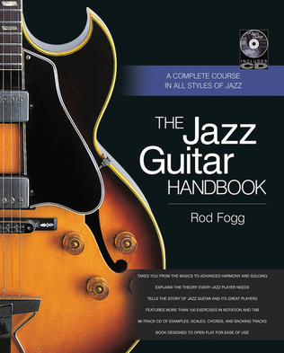 Book cover for The Jazz Guitar Handbook