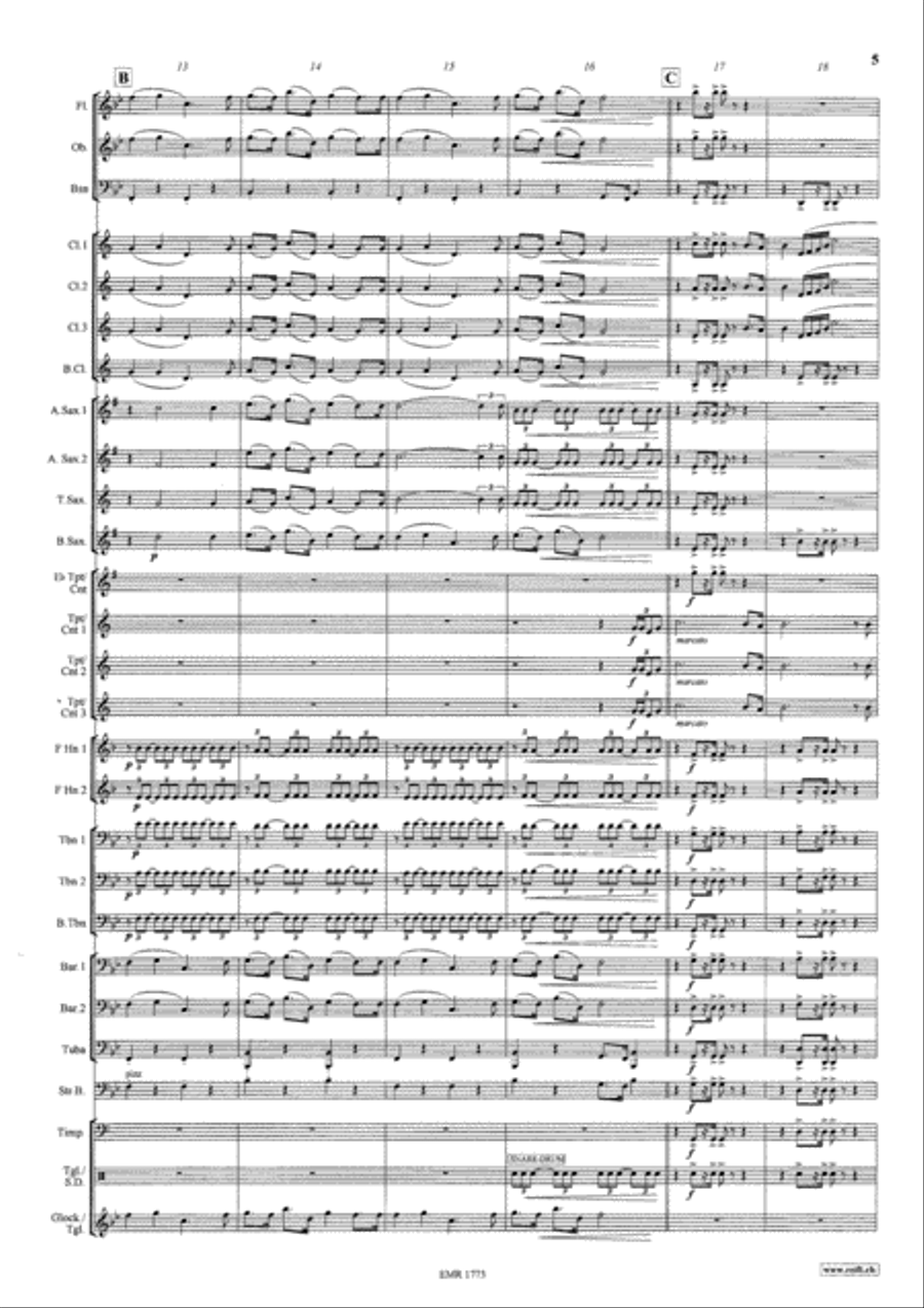 O Holy Night O Holy Night Concert Band scores gallery preview page 6