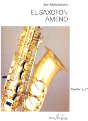 Book cover for El Saxofon Ameno 2