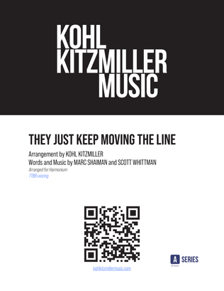 Book cover for They Just Keep Moving The Line