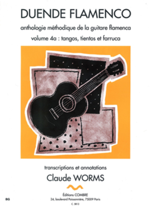 Book cover for Duende flamenco - Volume 4A - Tangos, tientos et farruca