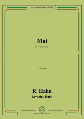 R. Hahn-Mai,in B Major