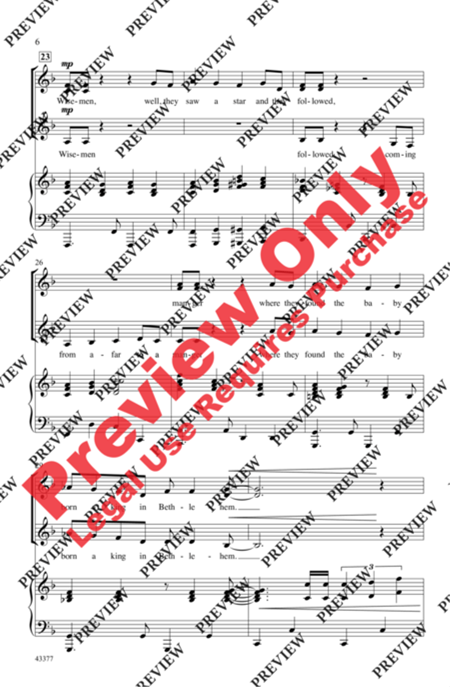 Can You Hear the Angels? Can You Hear the Angels? Women's Choir scores gallery preview page 6