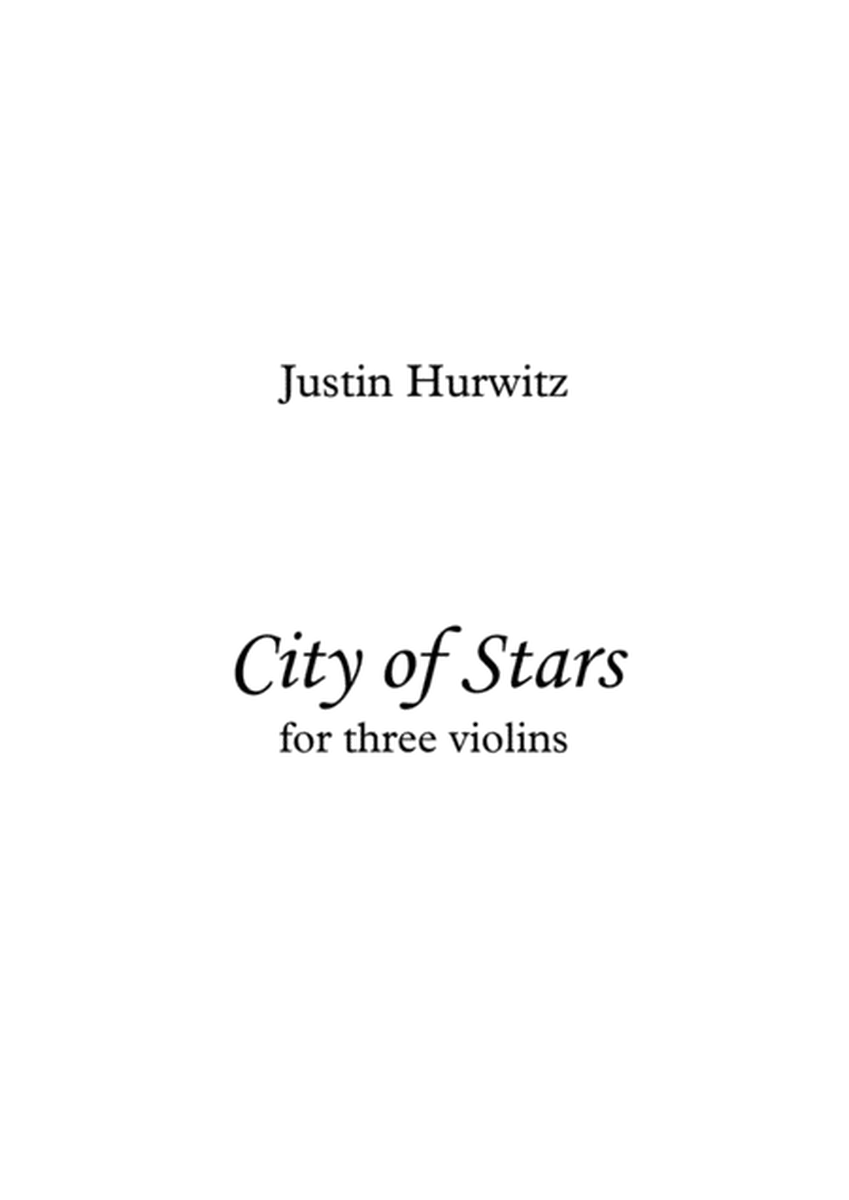 City Of Stars - 3 violins image number null