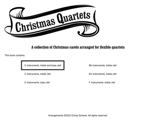 Christmas Flex Quartets - C Score