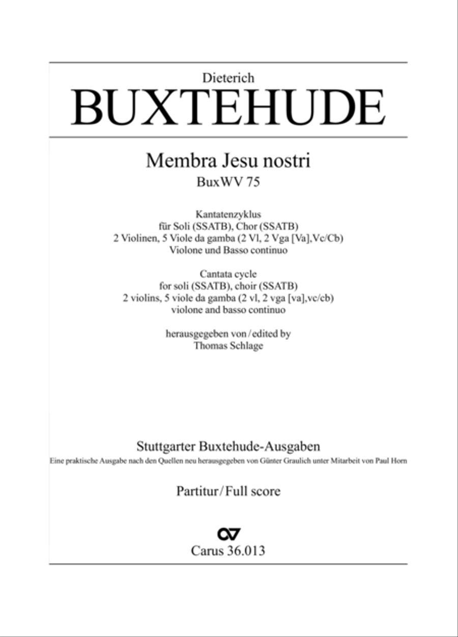 Membra Jesu nostri Membra Jesu nostri SSATB scores gallery preview page 2