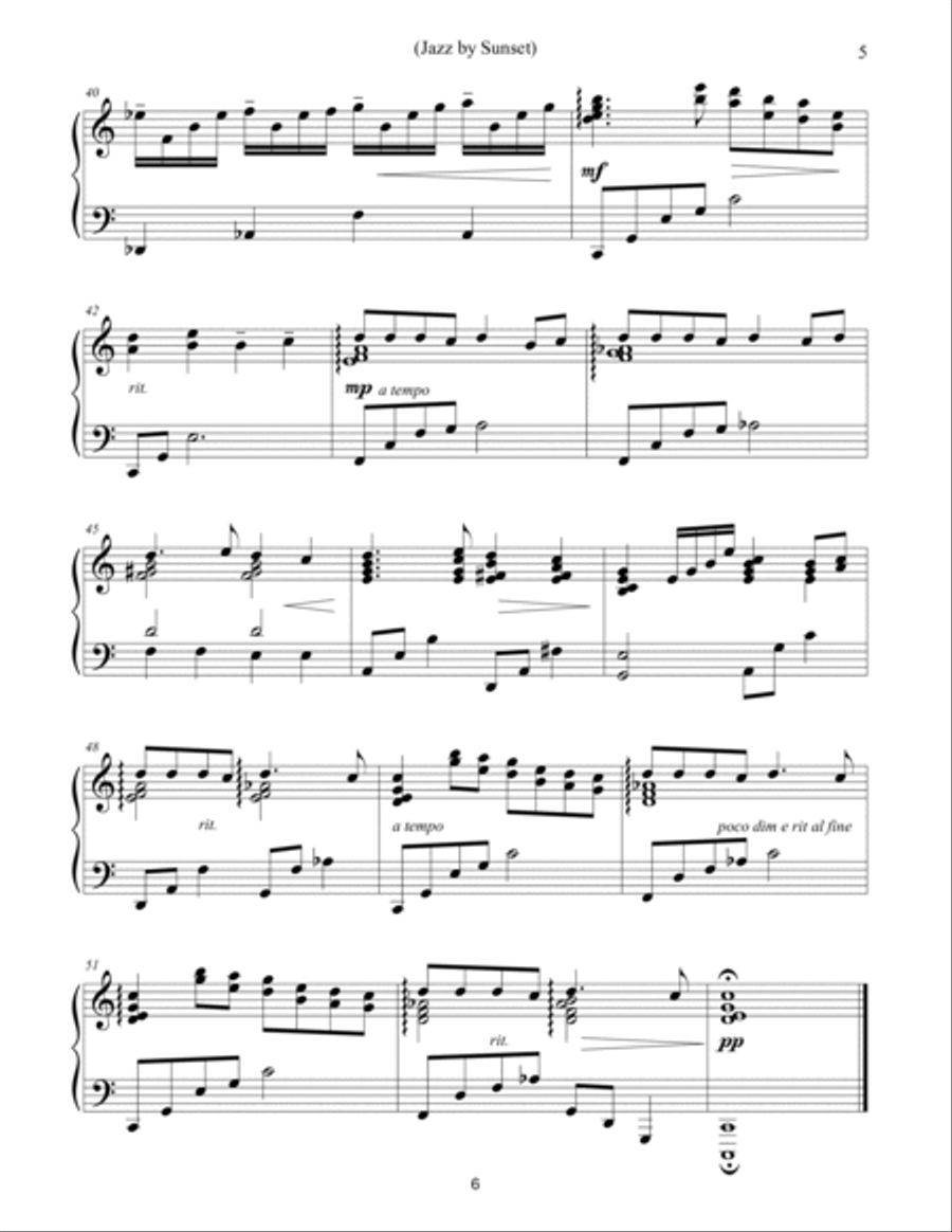 Relaxing & Romantic Piano COMPLETE - Volumes I - VI Piano Solo scores gallery preview page 6