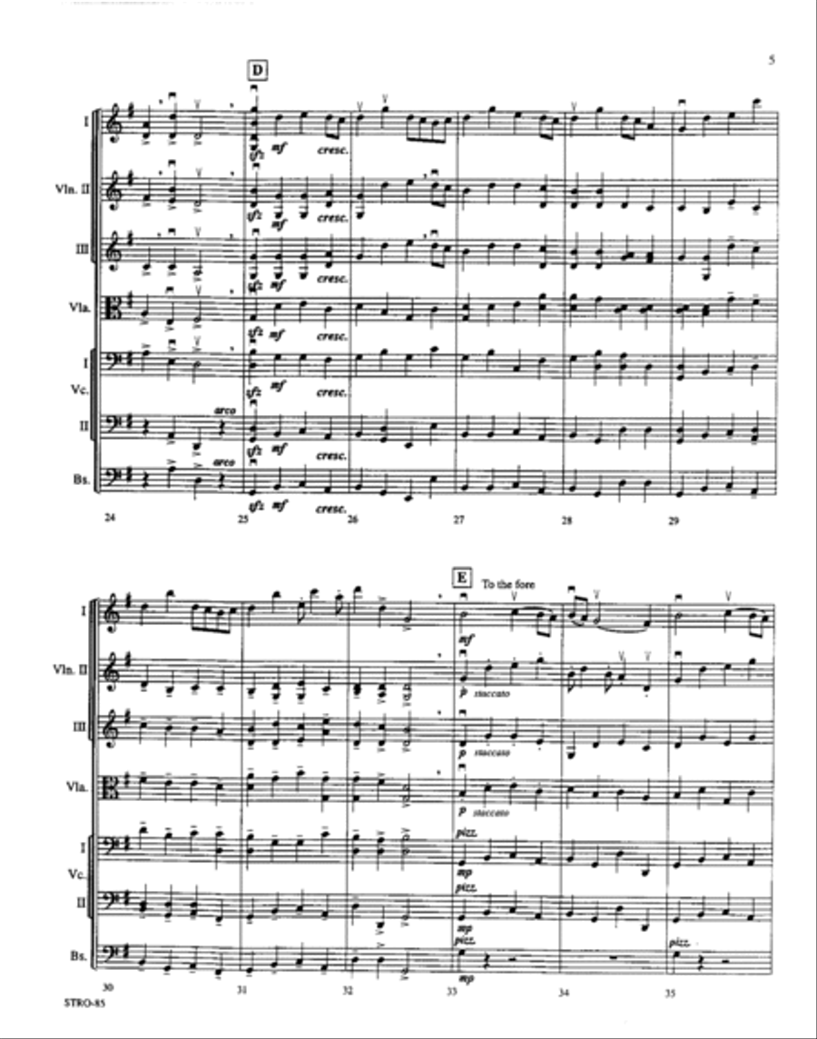 Mock Morris Mock Morris Orchestra scores gallery preview page 4