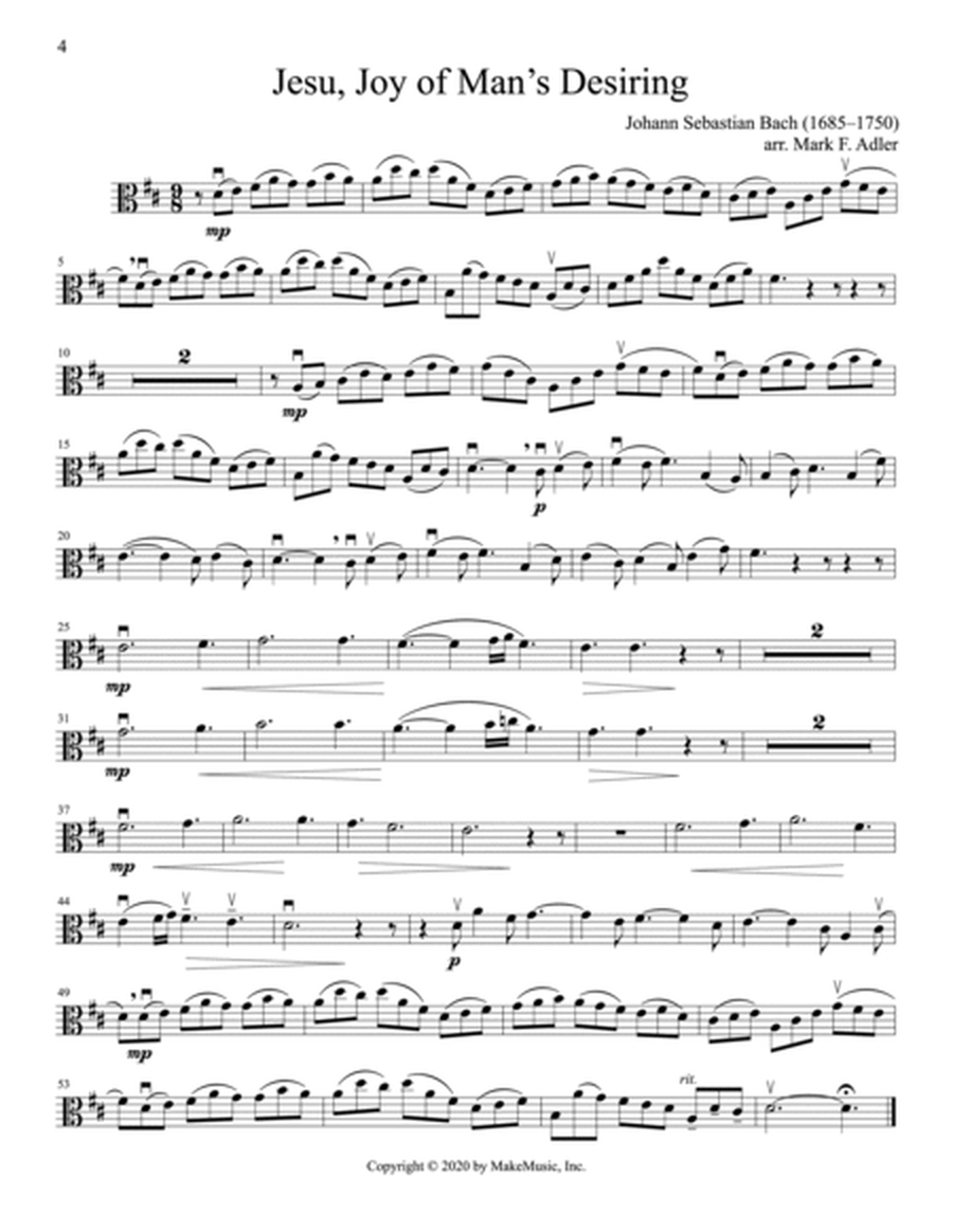 The Progressing Viola Soloist