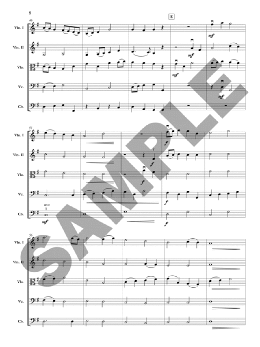 Georgia Round Orchestra scores gallery preview page 9