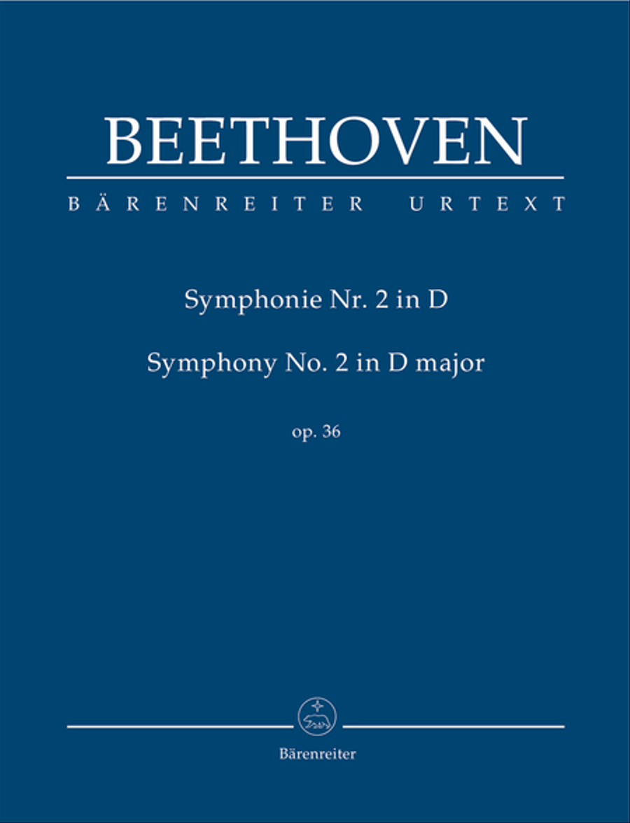 Book cover for Symphony, No. 2 D major, Op. 36