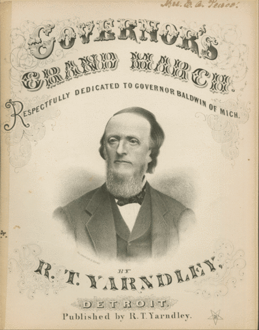 Governor's Grand March Piano Solo scores gallery preview page 1