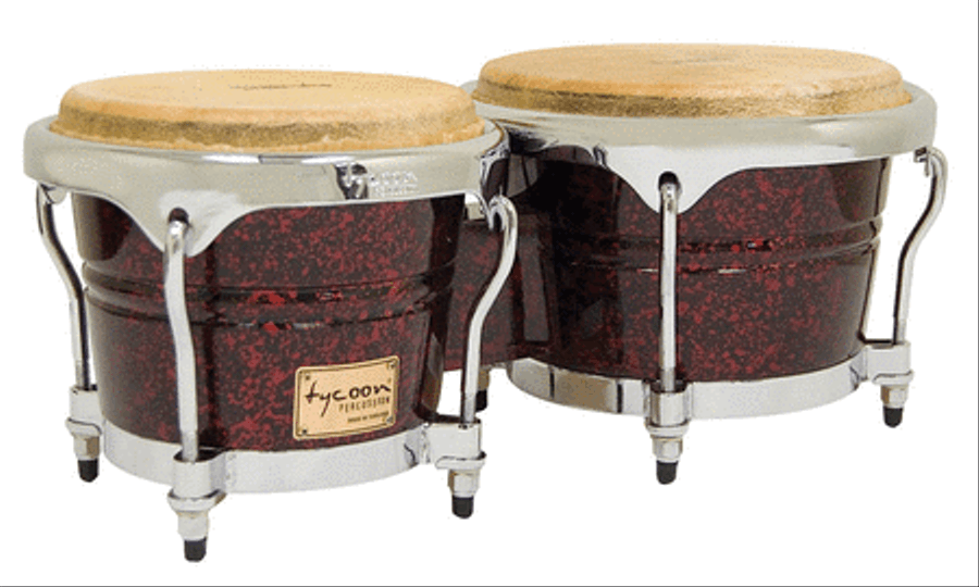 Book cover for Concerto Series Red Pearl Finish Bongos