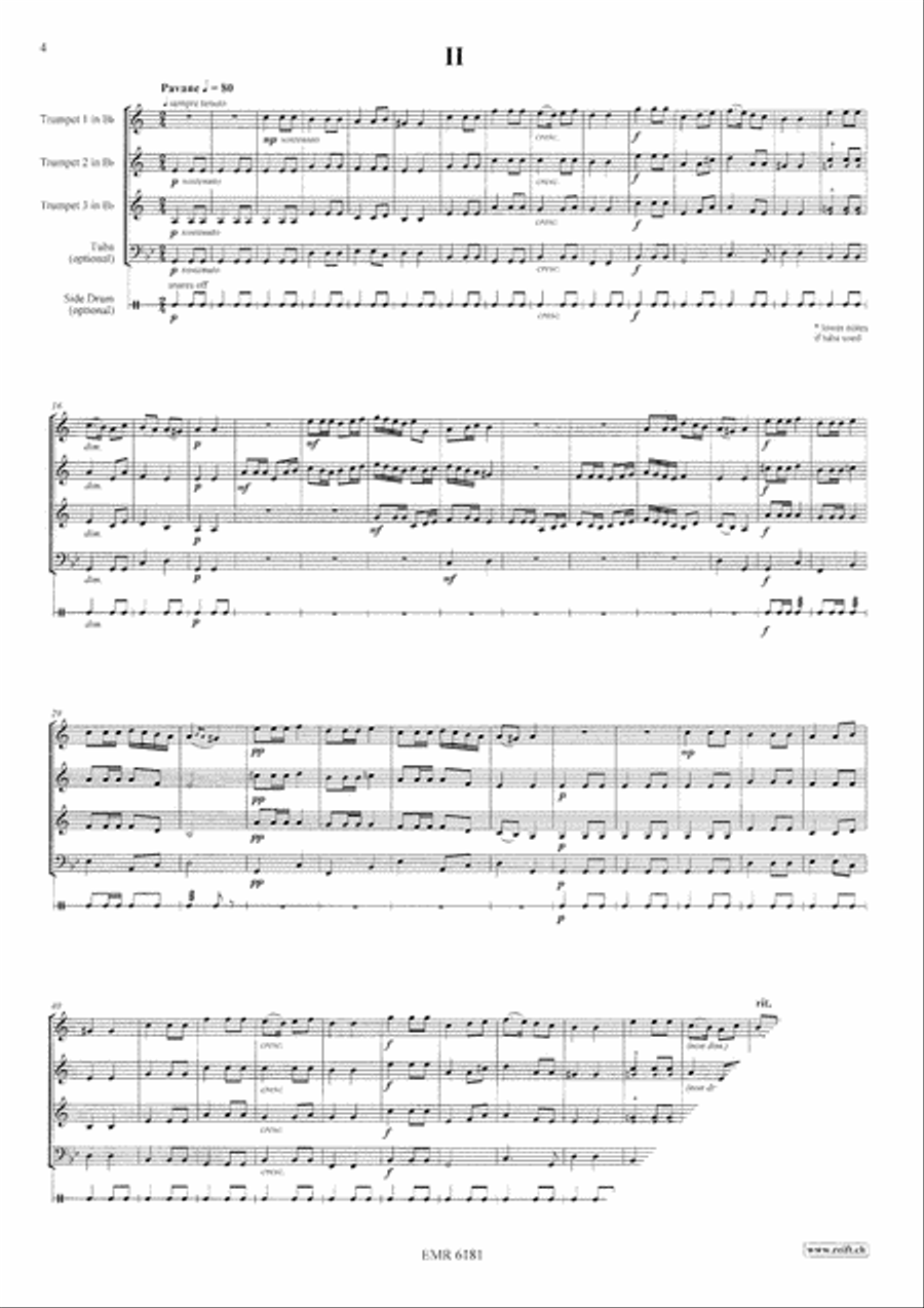 Royal Trumpet Music Royal Trumpet Music Trumpet Trio scores gallery preview page 4
