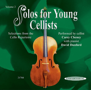 Book cover for Solos for Young Cellists, Volume 2