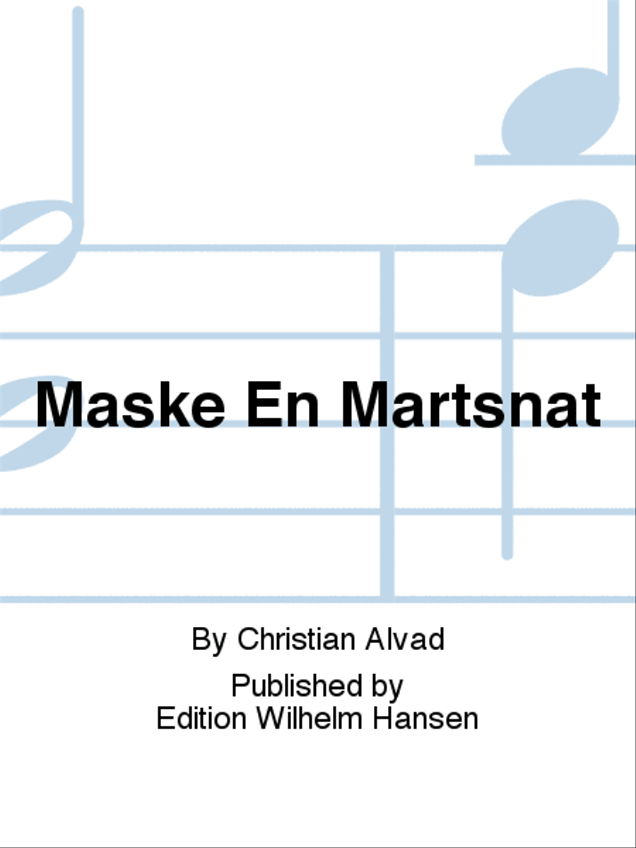 Måske En Martsnat