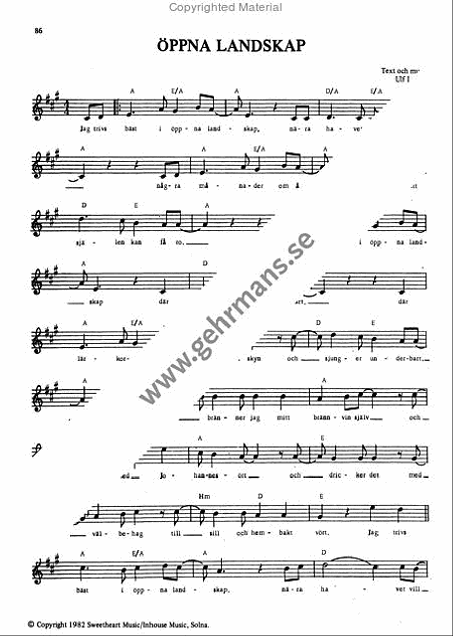 Pop 83 Piano, Vocal, Guitar scores gallery preview page 12
