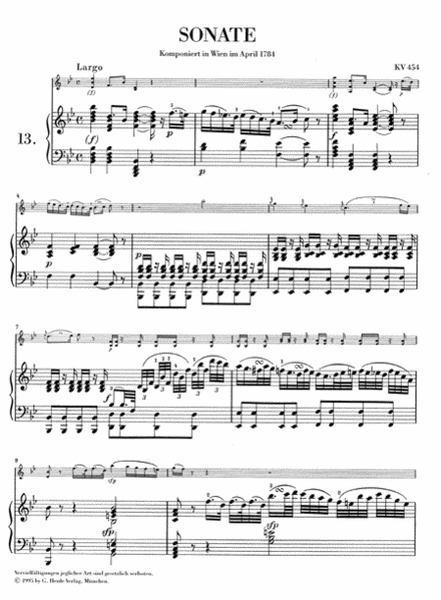 Sonatas for Piano and Violin – Volumes I-III